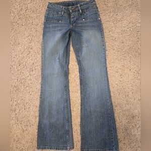 Stretch Denim Jeans bootcut sz 7 Jr